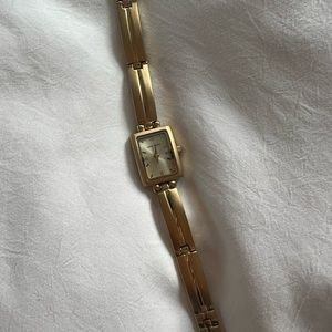 Anne Klein gold watch